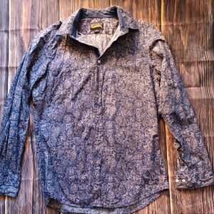 Cremieux Premium Denim Long Sleeve Button Down-Medium